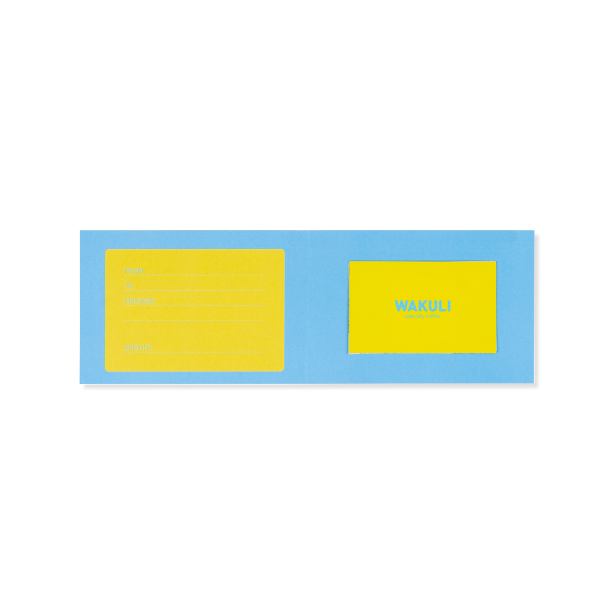 The Wakuli Giftcard [Physical]